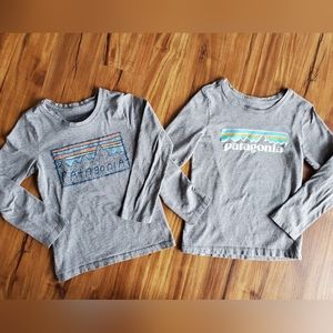 Youth Patagonia long sleeved shirts - 2 pack